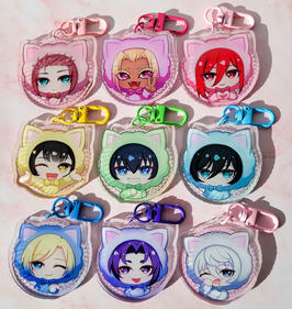 2" Acrylic Charms