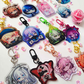 2" Acrylic Charms
