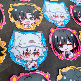 2.5" Vinyl Stickers