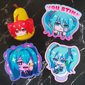 2.5" Vinyl Stickers